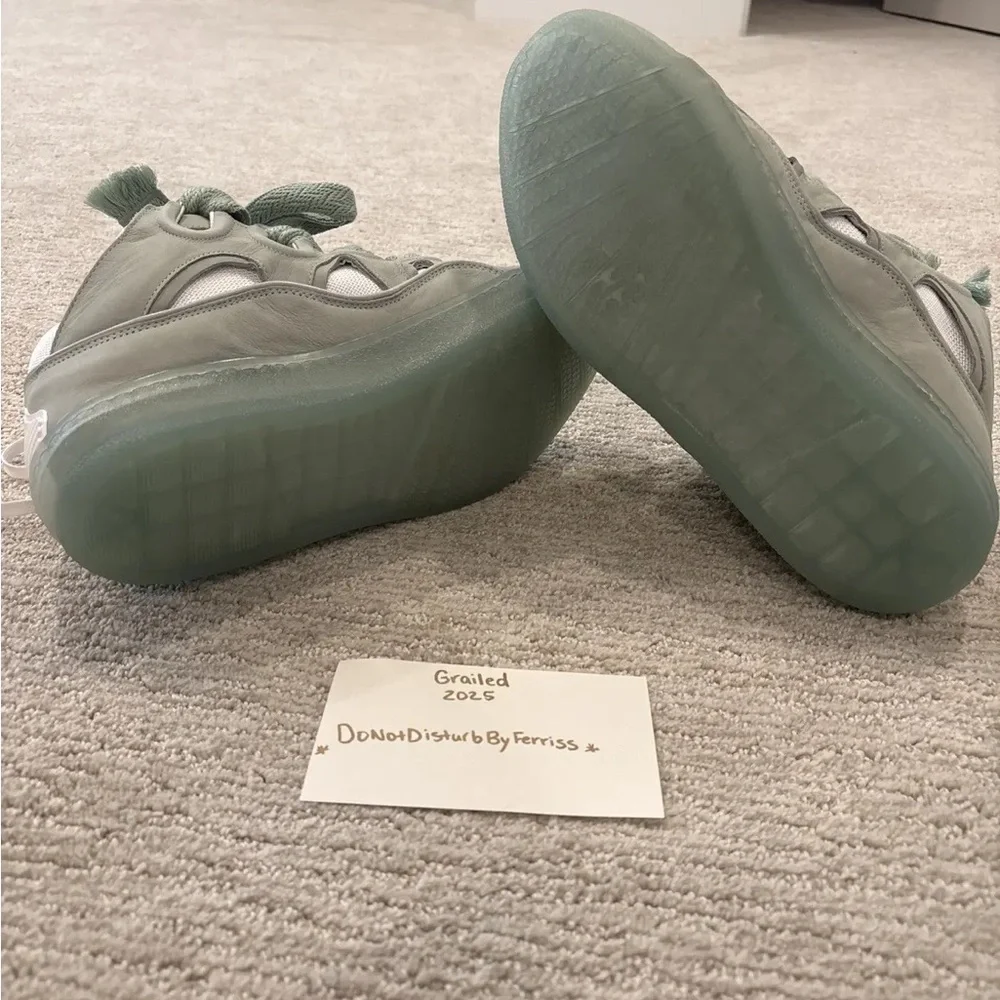 Lanvin Green Athletic Shoes - Picture 2 of 5